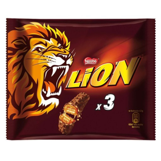 Imagem de Snack de Chocolate de Leite Lion NESTLÉ emb.3x42g