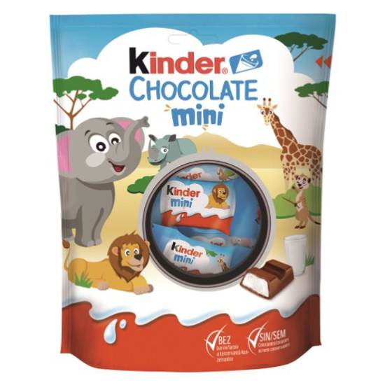Imagem de Snack de Chocolate de Leite Mini KINDER emb.120g