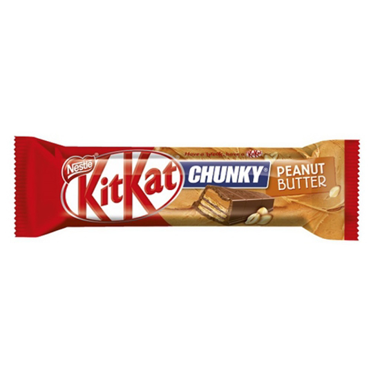 Imagem de Snack de Chocolate KitKat Chunky Peanut Butter NESTLÉ emb.42g