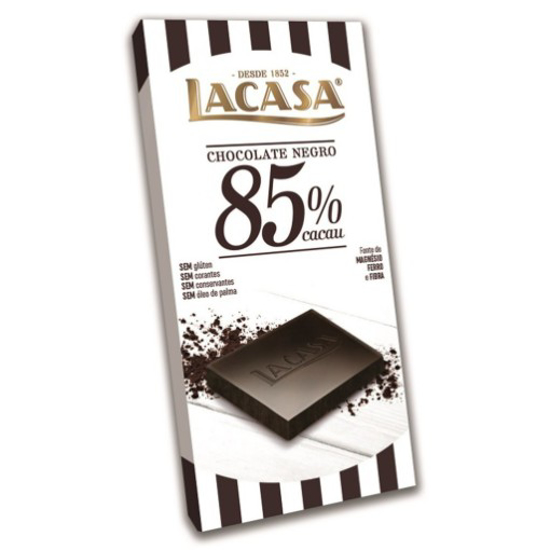 Imagem de Tablete Chocolate 85% Cacau LACASA emb.100g