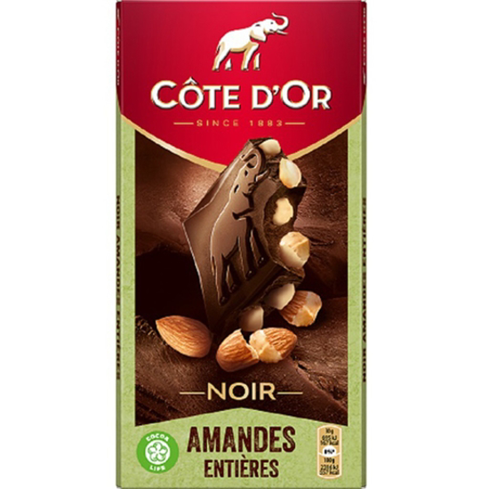 Imagem de Tablete Chocolate de Amêndoas CÔTE D'OR emb.180g