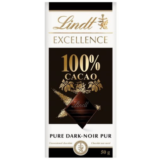 Imagem de Tablete Chocolate Excellence 100% Cacau LINDT emb.50g