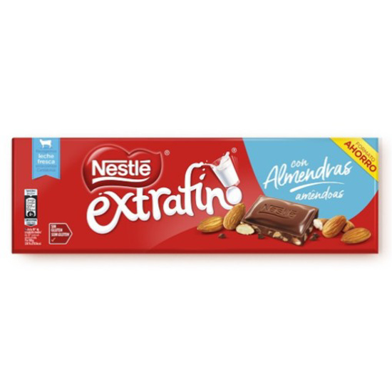 Imagem de Tablete Chocolate Extrafino Amêndoas NESTLÉ emb.270g