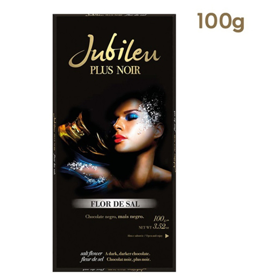 Imagem de Tablete Chocolate Plus Noir Flor de Sal JUBILEU emb.100g