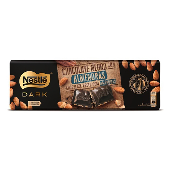 Imagem de Tablete de Chocolate Dark Amêndoas NESTLÉ emb.270g