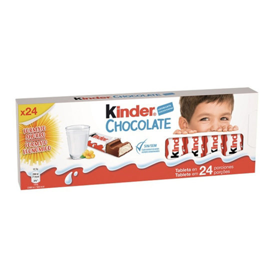 Imagem de Tablete de Chocolate de Leite Kinder Bueno T24 KINDER emb.300g