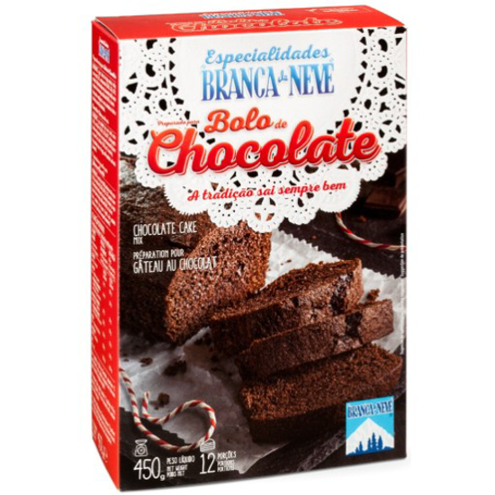 Imagem de Preparado Bolo de Chocolate BRANCA DE NEVE emb.450g