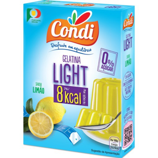 Imagem de Gelatina Light Limão CONDI emb.2x15g