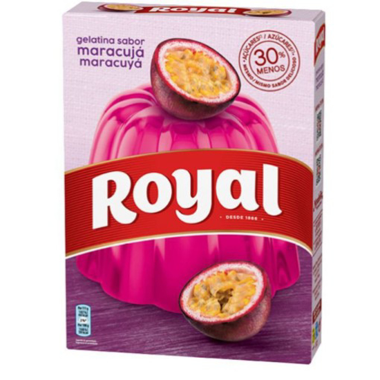 Imagem de Gelatina Maracujá ROYAL emb.114g