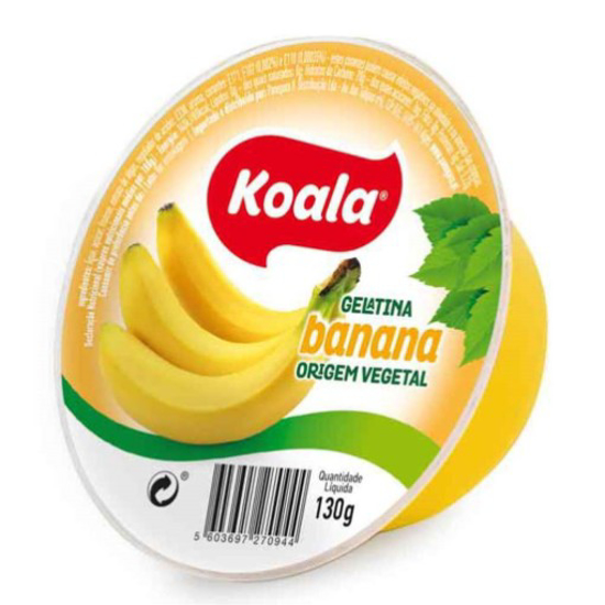 Imagem de Gelatina Pronta Banana KOALA emb.130g