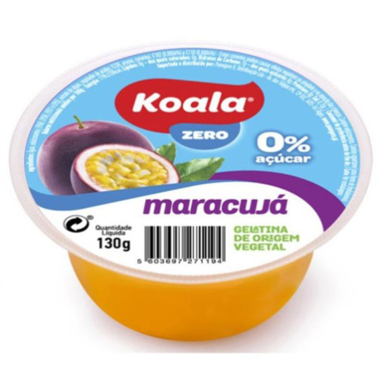 Imagem de Gelatina Zero Maracujá KOALA emb.130g