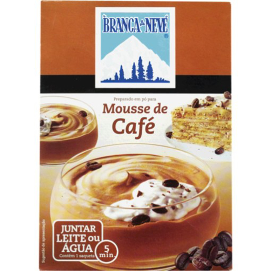 Imagem de Mousse Café BRANCA DE NEVE emb.140g