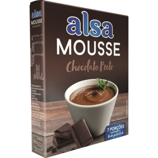 Imagem de Mousse Chocolate Preto ALSA emb.148g