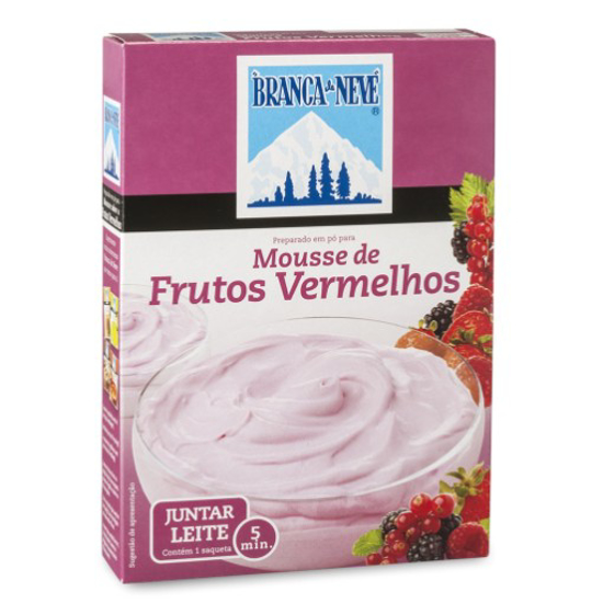 Imagem de Mousse Frutos Vermelhos BRANCA DE NEVE emb.130g