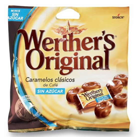 Imagem de Caramelos Cappuccino sem Açúcar WERTHER'S emb.90g