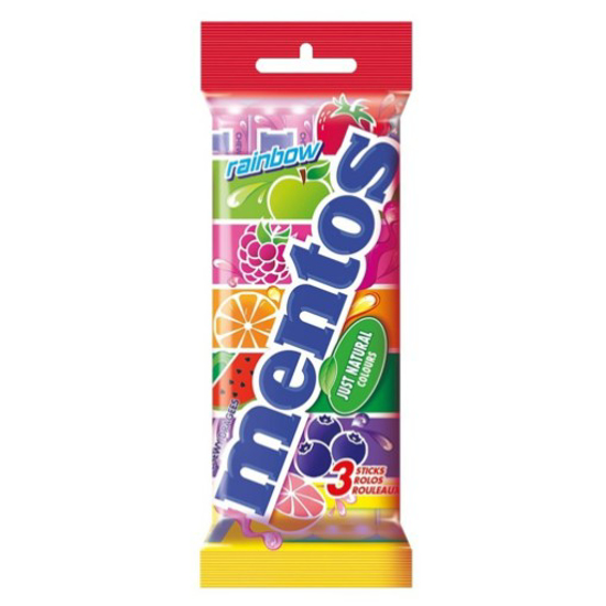 Imagem de Drageias Rainbow Stick MENTOS emb.120g