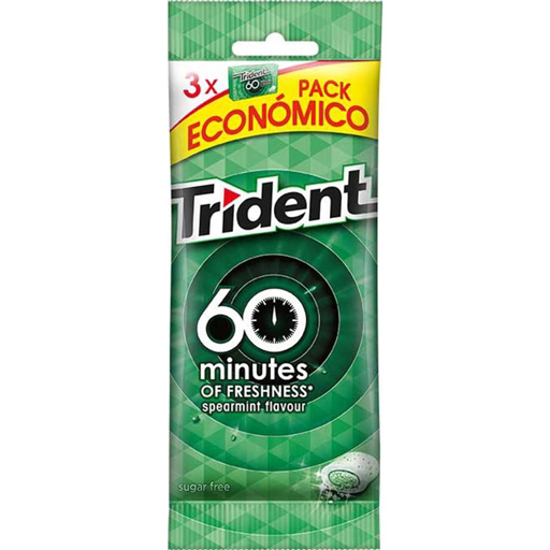 Imagem de Pastilha Elásticas Fresh TRIDENT emb.3x20g