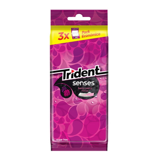 Imagem de Pastilhas Elásticas Berry TRIDENT emb.3x23g