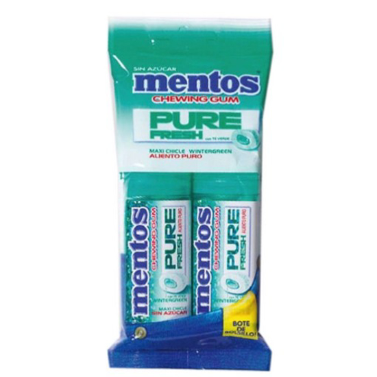 Imagem de Pastilhas Elásticas Gum Menta Fresca MENTOS emb.30g