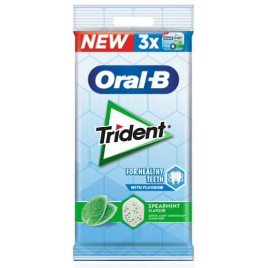 Imagem de Pastilhas Elásticas Oral-B Spearmint TRIDENT emb.3x51g