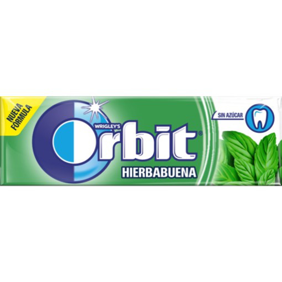 Imagem de Pastilhas Elásticas sem Açucar Spearmint ORBIT emb.16g