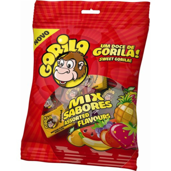 Imagem de Pastilhas Elásticas Sortidas GORILA emb.60g