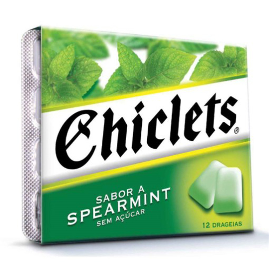 Imagem de Pastilhas Elásticas Spearmint CHICLETS emb.16,5g