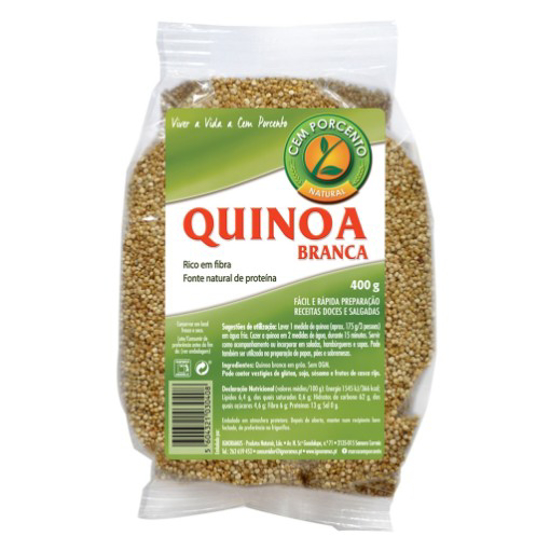 Imagem de Quinoa Real em Grão CEM PORCENTO emb.400g