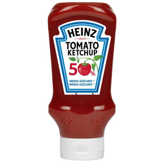 Imagem de Ketchup Redução de Sal e Açúcar HEINZ emb.550g