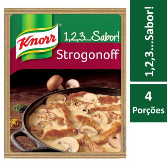 Imagem de 1,2,3…Sabor! Strogonoff KNORR emb.33g