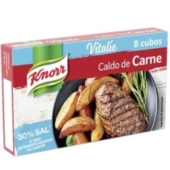 Imagem de Caldo Vitalie de Carne 8 Cubos KNORR emb.80g