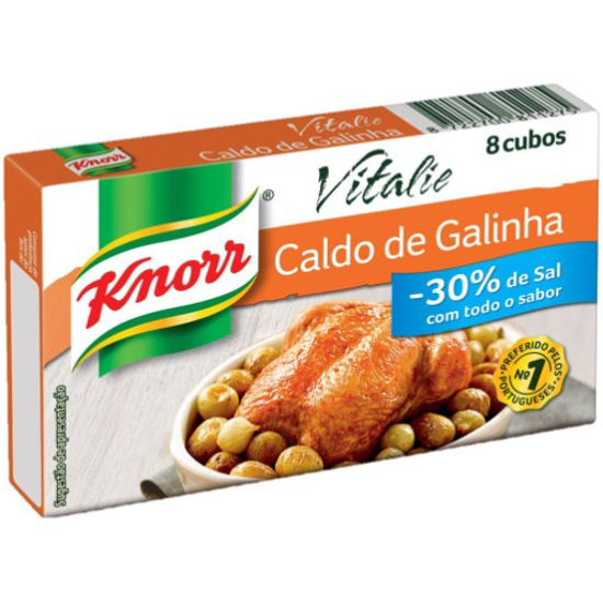 Imagem de Caldo Vitalie de Galinha 8 Cubos KNORR 8un