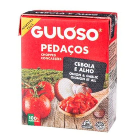 Imagem de Tomate Pedaços Cebola e Alho GULOSO emb.390g