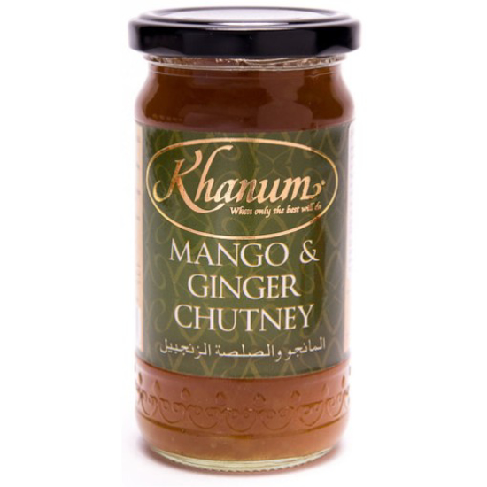 Imagem de Chutney de Manga e Gengibre KHANUM emb.350g