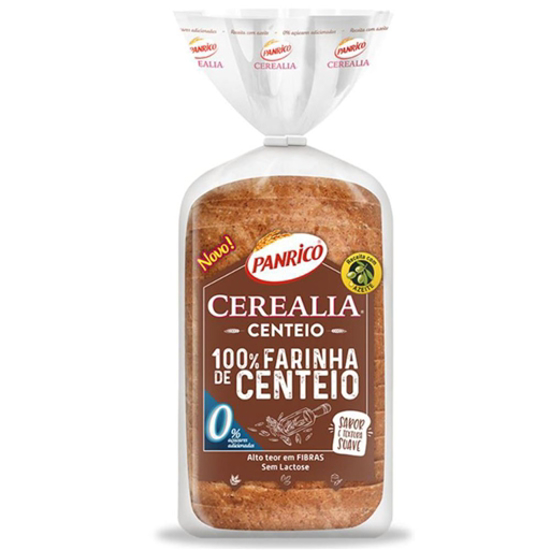 Imagem de Pão de Forma Cerealia 100% Centeio PANRICO emb.400g