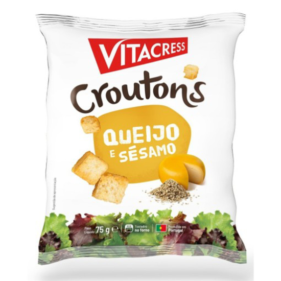 Imagem de Croutons de Queijo e Sésamo VITACRESS emb.75g