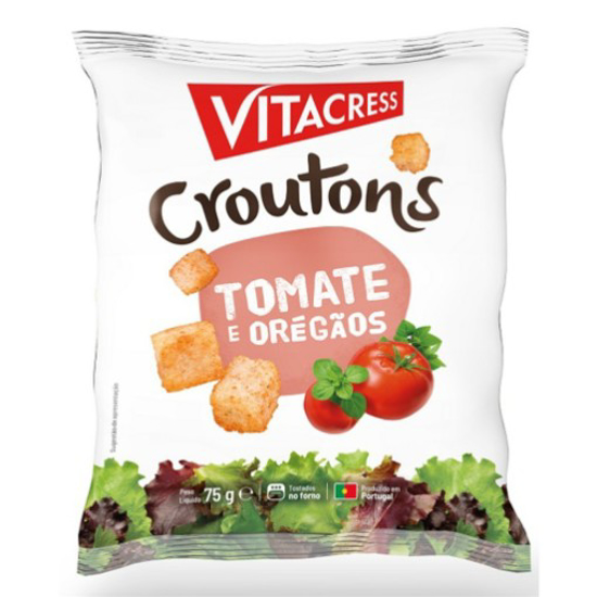 Imagem de Croutons de Tomate e Oregãos VITACRESS emb.75g