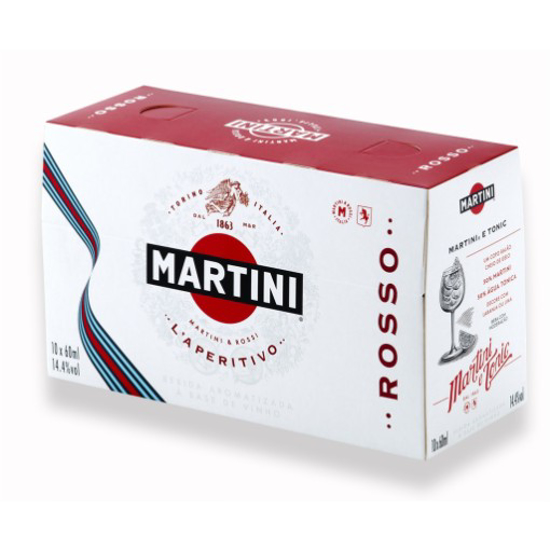 Imagem de Aperitivo Martini Rosso emb.10x6cl