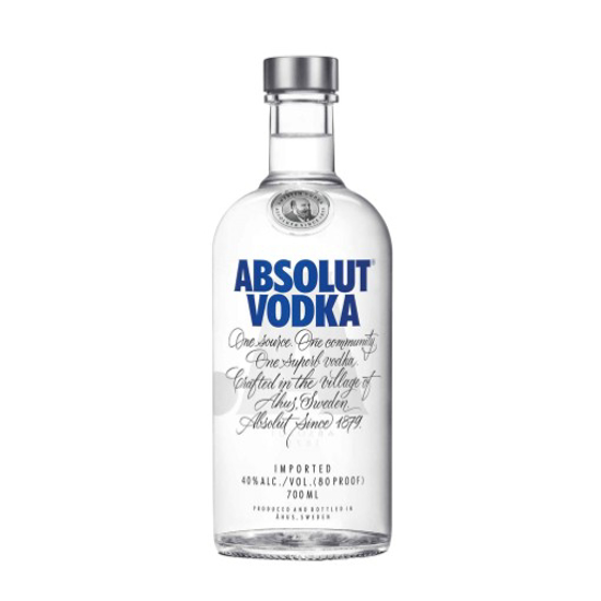 Imagem de Vodka ABSOLUT garrafa 70cl