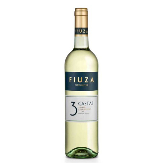 Imagem de Vinho Fiuza 3 Castas Regional Tejo Branco garrafa 75cl