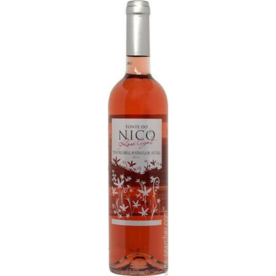 Imagem de Vinho Fonte Do Nico Ligeiro Regional Península De Setúbal Rosé garrafa 75cl