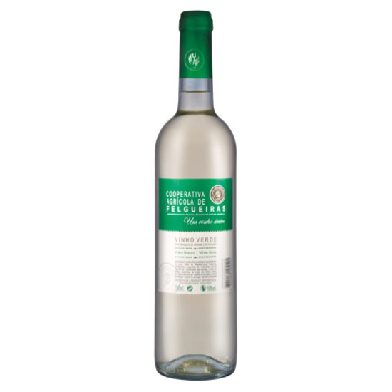 Imagem de Vinho Cooperativa Agrícola Felgueiras DOC Vinho Verde Branco garrafa 75cl