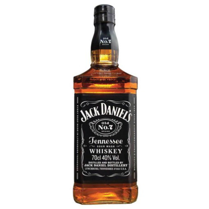 Mostrar detalhes para Whisky Bourbon JACK DANIEL'S garrafa 70cl Imagem de Whisky Bourbon JACK DANIEL'S garrafa 70cl