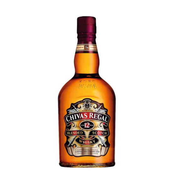 Imagem de Whisky 12 anos CHIVAS REGAL garrafa 70cl