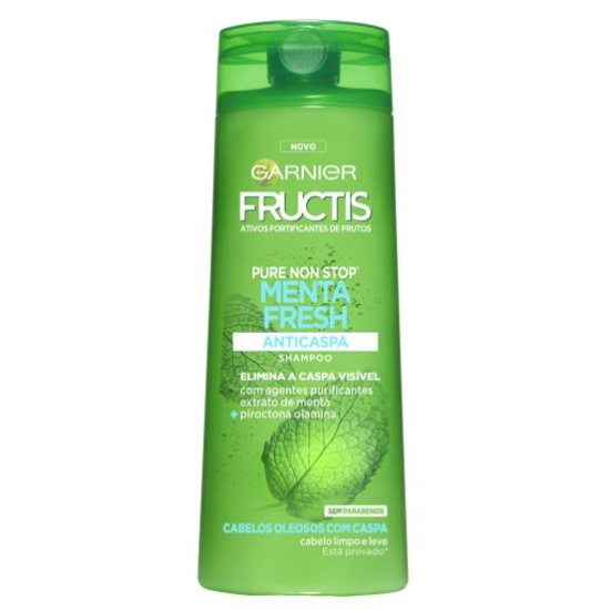 Imagem de Champô Fructis Pure Non Stop Menta Fresh FRUCTIS GARNIER emb.400ml