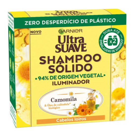 Imagem de Champô Sólido Ultra Suave Camomila ULTRA SUAVE GARNIER emb.60g