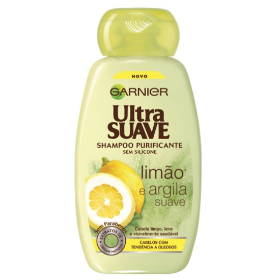 Imagem de Champô Ultra Suave Limão e Argila Suave ULTRA SUAVE GARNIER emb.400ml