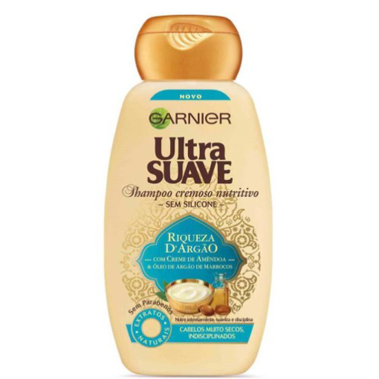 Imagem de Champô Ultra Suave Riqueza D'Argão ULTRA SUAVE GARNIER emb.250ml