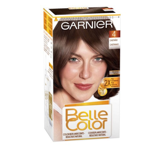 Imagem de Coloração Permanente Belle Color Castanho 4.0 BELLE COLOR GARNIER 1un