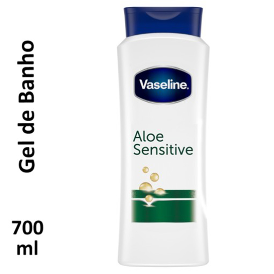 Imagem de Gel Banho Aloe Sensitive VASELINE emb.700ml